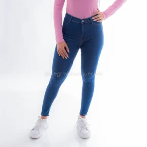 Skinny Jeans Azul Push up Pantalon Apitillado Mezclilla Elasticado