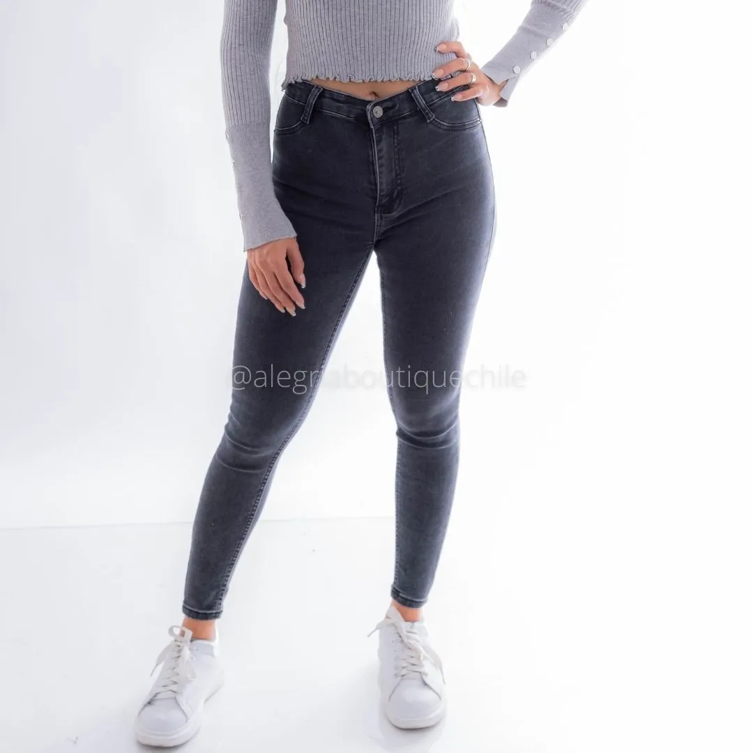 Pantalones prelavados de online mujer