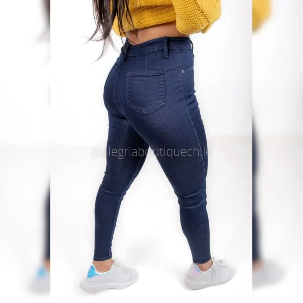 Skinny Jeans Azul Push up Pantalon Apitillado Mezclilla Elasticado