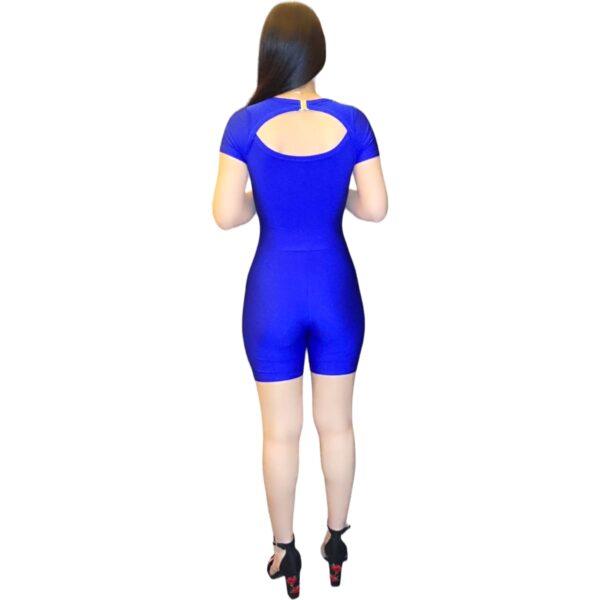 Enterizo Corto Elasticado Manga corta lycra dupont Enterito